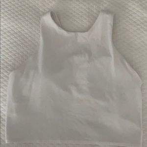 Athleta Conscious Crop A-C Small White